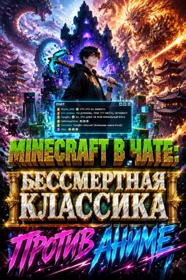 Minecraft в чате: Бессмертная классика против аниме
