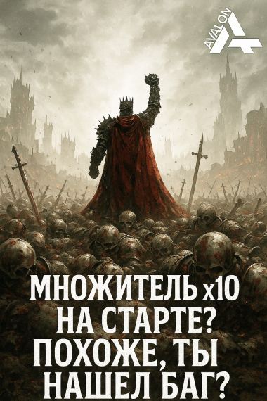 Множитель х10 на старте? Похоже, ты нашёл баг!