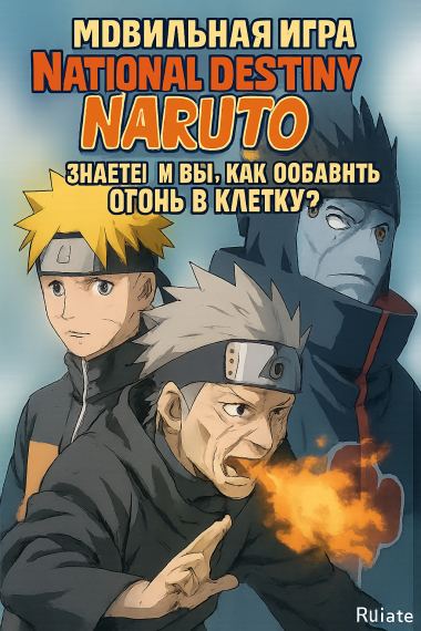 Мобильная игра National Destiny Naruto: Знаете ли вы, как добавить огонь в клетку?
