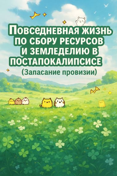 Повседневная жизнь по сбору ресурсов и земледелию в постапокалипсисе (Запасание провизии)