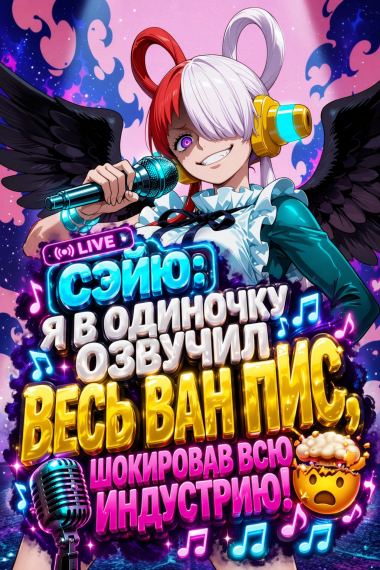 Сэйю: Я в одиночку озвучил весь Ван Пис, шокировав всю индустрию! (ЗАВЕРШЁН)