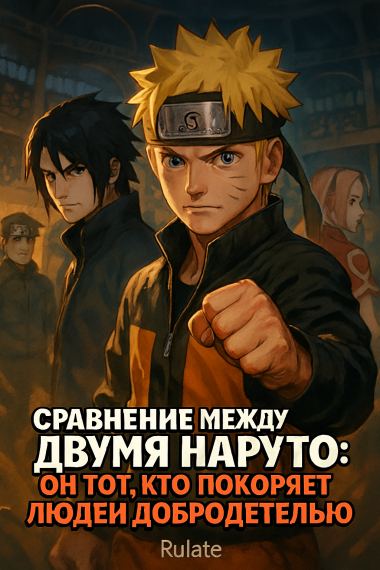 Сравнение между двумя Наруто: Он тот, кто покоряет людей добродетелью