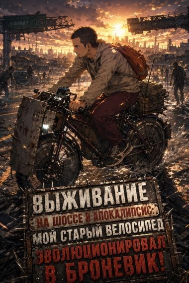 Выживание на шоссе в Апокалипсис: Мой старый велосипед эволюционировал в броневик!